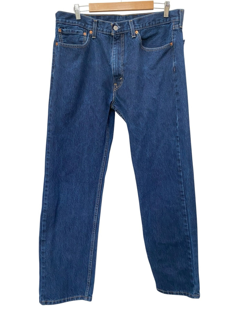 Levis 505 Blue Jeans 36x32 100% Cotton 36